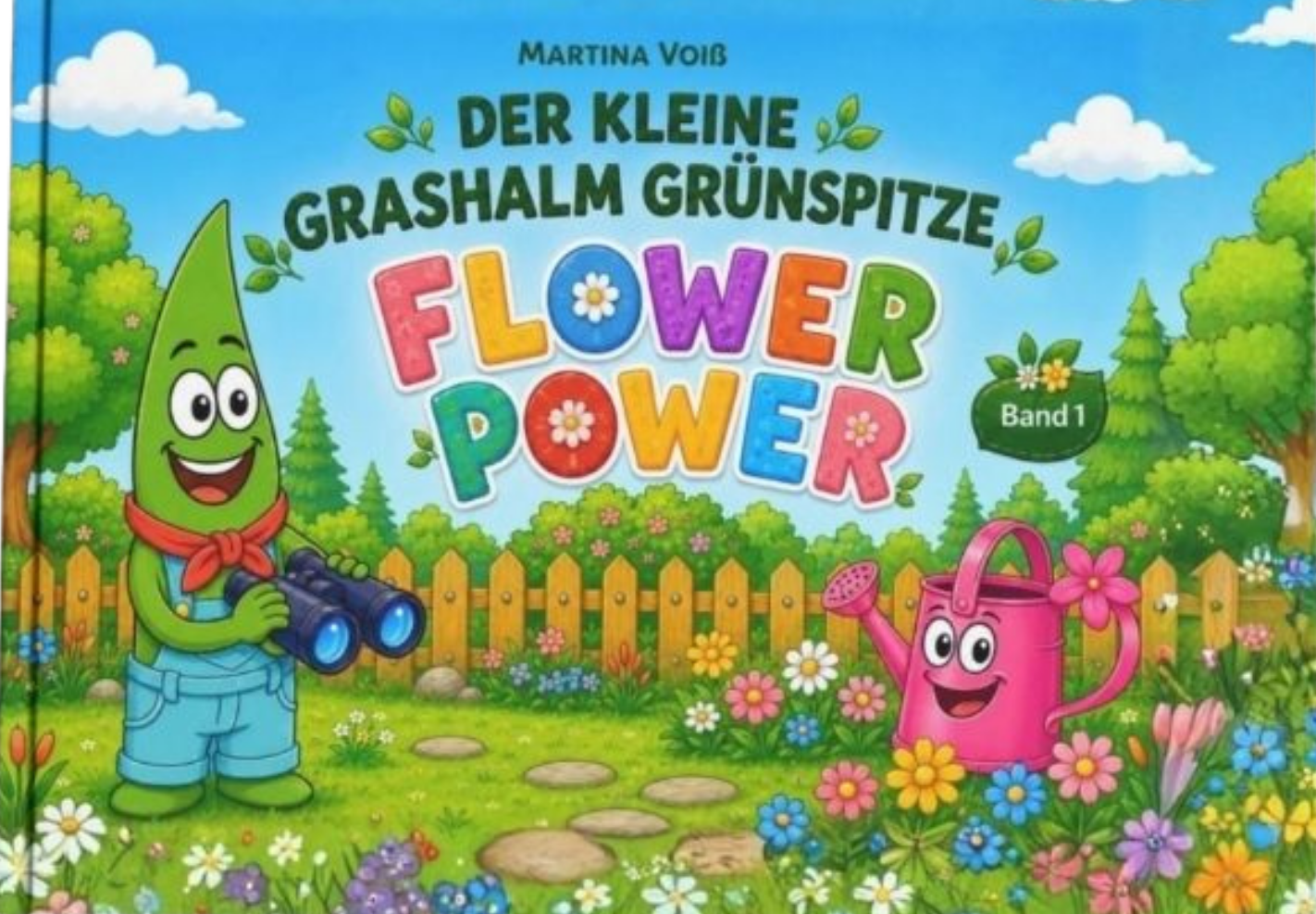 Neuauflage 2026 - Flower Power -Der kleine Grashalm Grünspitze-